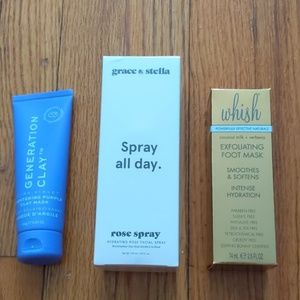 FabFitfun beauty bundle mask, spray